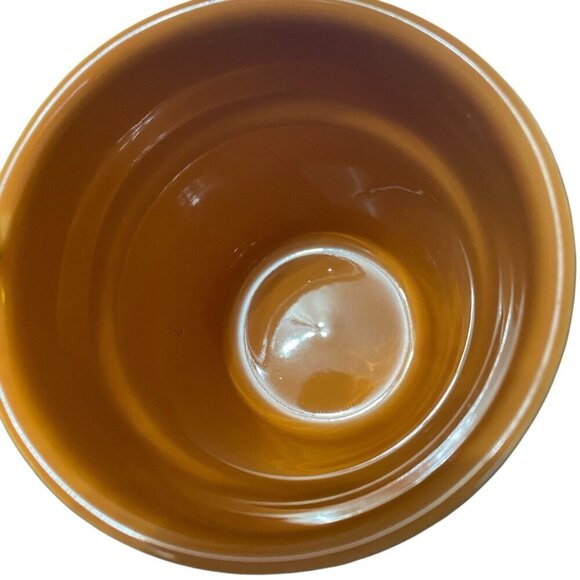 Cracker Barrel Ceramic Pottery Mug Planter Worm Handle Terra Cotta 4.5" x 3.75" - Picture 4 of 7